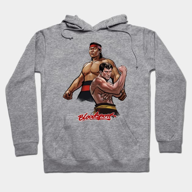 Bloodsport Hoodie by ohshirtdotnet